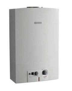 Bosch Instantaneous Gas hot water heater.